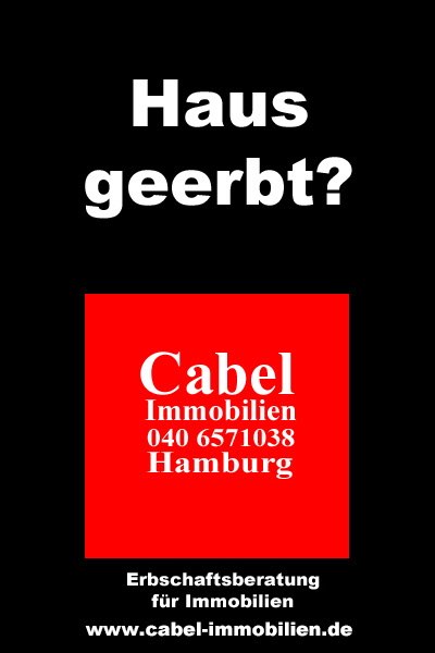 Immobilie geerbt in Hamburg